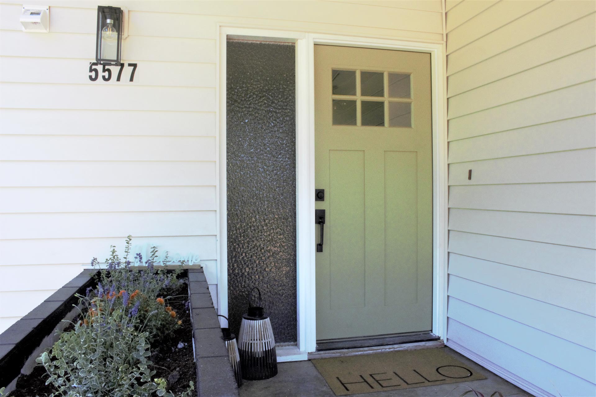 Seattle Full Home Remodel - entry door